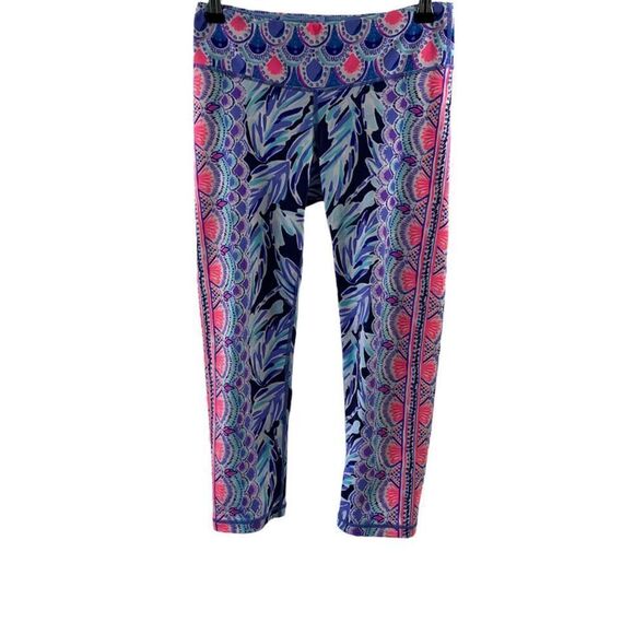 Lilly Pulitzer Weekender Flock Together Leggings Size S - Picture 1 of 11